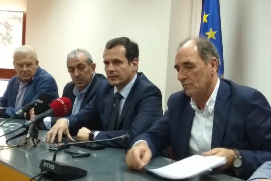 Σταθάκης: Ξεκινά η διπλή διασύνδεση της Κρήτης