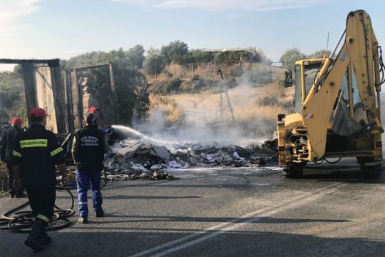 Τραγικός θάνατος για 11 μετανάστες σε τροχαίο