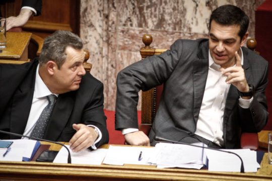 «Μύλος» με το εναλλακτικό σχέδιο Καμμένου