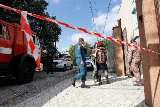 Έκρηξη σε αποθήκη πυρομαχικών στην Ουκρανία