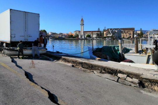 Έντονη μετασεισμική δραστηριότητα στη Ζάκυνθο