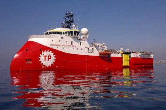 Στην κυπριακή ΑΟΖ το «Μπαρμπαρός»