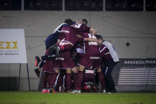 Με 2-0 επί του ΠΑΣ επέστρεψε στις νίκες η Λάρισα