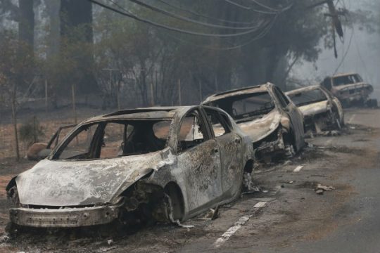 Τα πάντα χάθηκαν στην πόλη Παραντάις της Καλιφόρνια