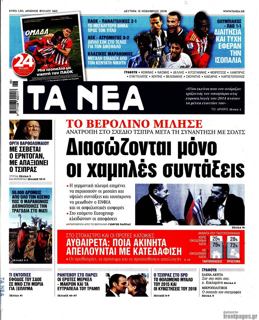 Τα ΝΕΑ δεν είναι πια τα ΝΕΑ που ήταν
