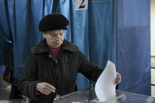 Εκλογές στην ελεγχόμενη από τους φιλορώσους ανατολική Ουκρανία