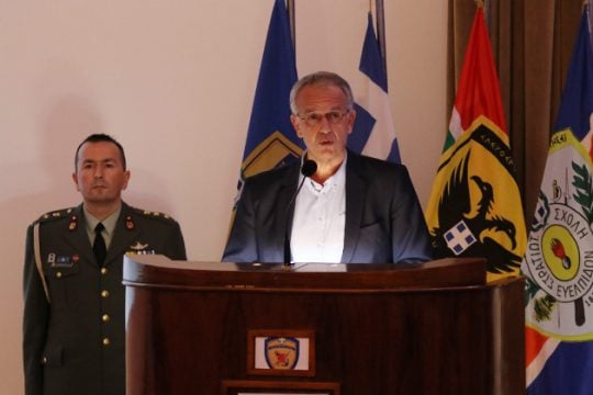 Εκδήλωση στην Σχολή Ευελπίδων για τη 17 Νοέμβρη
