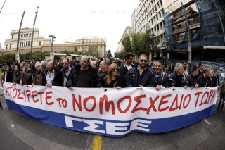Μια απεργία που καταγγέλλεται ως «αντιπερισπασμός»