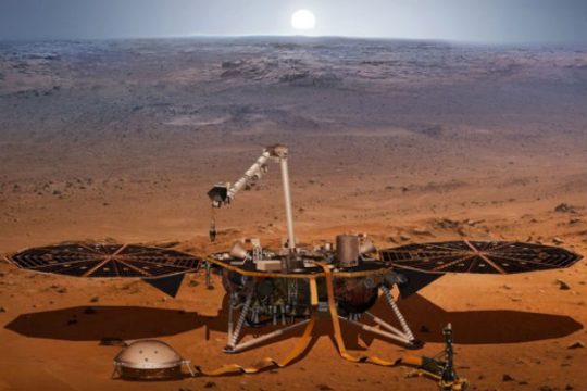 Η πρώτη φωτογραφία του InSight από τον «κόκκινο» πλανήτη