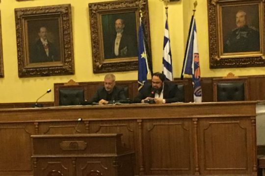 Υποψήφιος δήμαρχος ο Μώραλης με τον Μαρινάκη στο πλευρό του