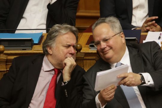 Κοτζιάς, Κατρούγκαλος «άδειασαν» τον Καμμένο