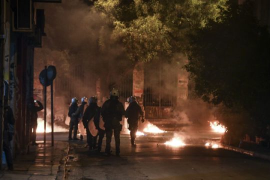 Για κακούργημα θα απολογηθούν συλληφθέντες του Πολυτεχνείου