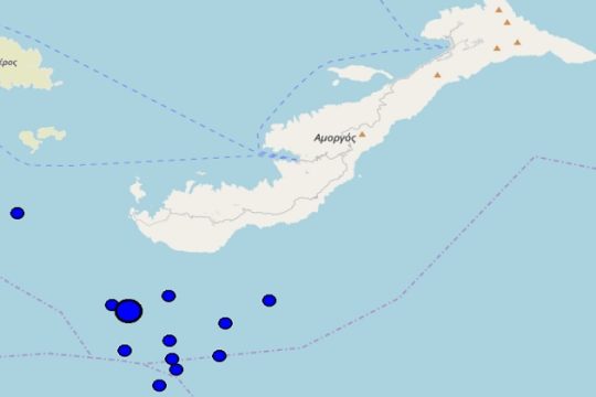 Διπλό «χτύπημα» του Εγκέλαδου στις Κυκλάδες
