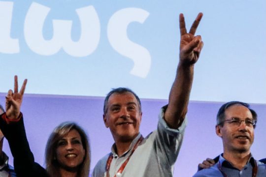 Επανεξελέγη επικεφαλής του Ποταμιού ο Σταύρος Θεοδωράκης