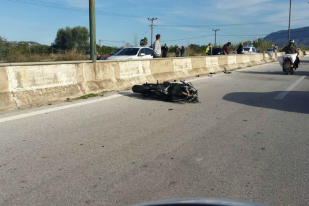 Ηράκλειο: Στην εντατική μοτοσικλετιστής μετά από τροχαίο