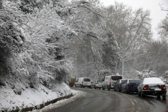 Δορυφορική εκτίμηση χιονοκάλυψης στην Ελλάδα