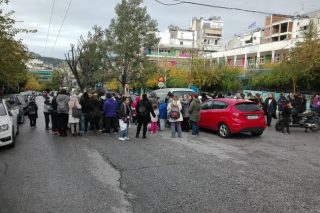 Διαμαρτυρία για την κατάσταση του 102ου Δημοτικού Σχολείου Αθηνών