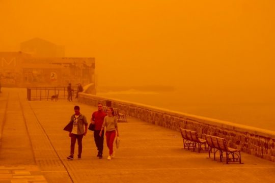 Κρήτη: Επικίνδυνος μόλυβδος στην αφρικανική σκόνη του Μαρτίου