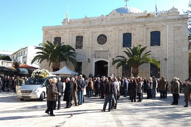 Αποχαιρέτησαν τον αντιστασιακό Ανδρέα Σαββάκη