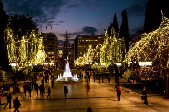 Χριστούγεννα στην Αθήνα με πάνω από 230 εκδηλώσεις