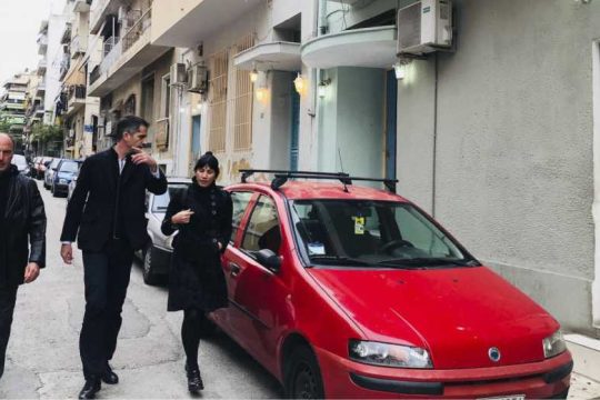 Βόλτα παρέα με ακροδεξιούς στον Άγιο Παντελεήμονα