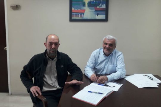 Συνάντηση Γαβρίλη με Μπελαβίλα για τα έργα στον Πειραιά