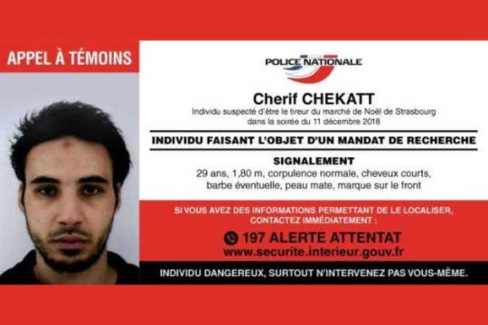 Ανθρωποκυνηγητό για τον δράστη του Στρασβούργου