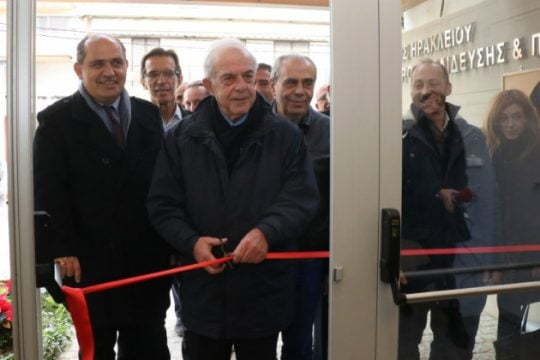 Εγκαινιάστηκε το «Δημοσκόπιο» από τον Δήμο Ηρακλείου