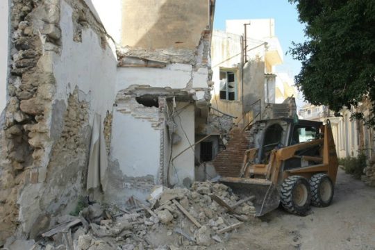 Ηράκλειο: Ολοκληρώνεται η καταγραφή των ετοιμόρροπων κτιρίων