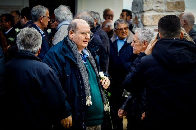 Αποχαιρετισμός στον Βαρδή Βαρδινογιάννη από τον Νίκο Φίλη