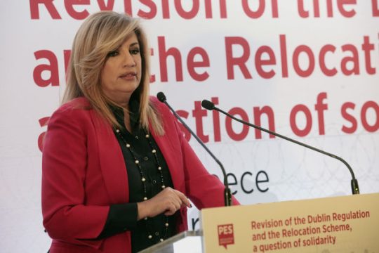 Μηνύματα Φώφης προς τους Ευρωπαίους Σοσιαλιστές