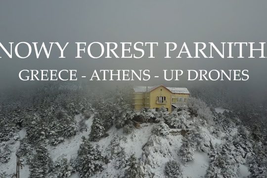 H Πάρνηθα στα λευκά