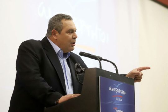 Καμμένος: Θα παραιτηθώ από υπουργός, αν…