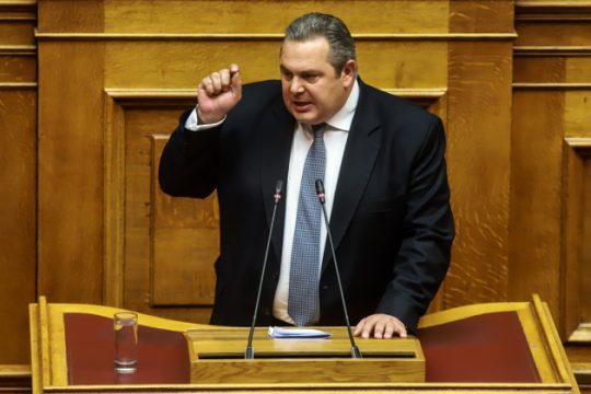 Ο Καμμένος επιμένει για «νεκρή» Συμφωνία των Πρεσπών
