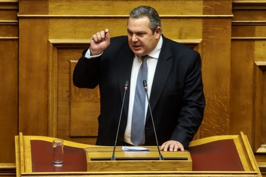 Νέο… κονταροχτύπημα Κοτζιά-Καμμένου