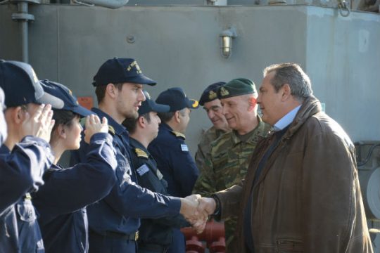 Αυστηρό μήνυμα στην Τουρκία από τον Π. Καμμένο
