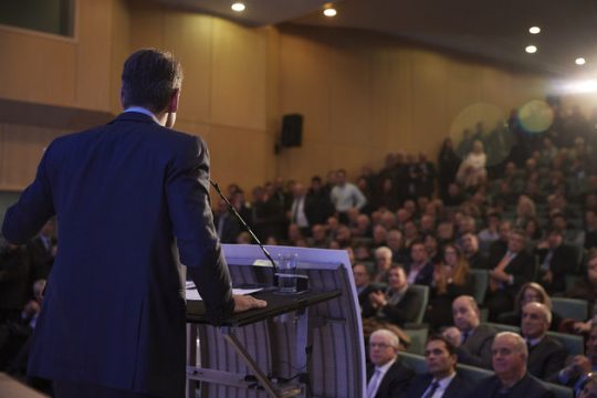 Δίνει ρέστα για το εθνικιστικό ακροατήριο ο Κυρ. Μητσοτάκης