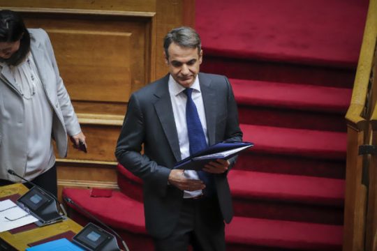 Την καταψήφιση της Συμφωνίας των Πρεσπών ζητά ο Μητσοτάκης