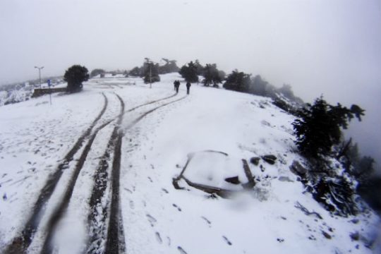 Καλυμμένο από χιόνι τo 8% της Ελλάδας μετά τα Χριστούγεννα
