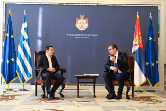 «Ενισχύθηκαν οι διπλωματικές σχέσεις Ελλάδας – Σερβίας»