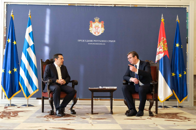 «Ενισχύθηκαν οι διπλωματικές σχέσεις Ελλάδας – Σερβίας»