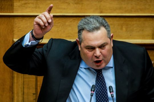 Ο Πάνος Καμμένος έχει νεύρα