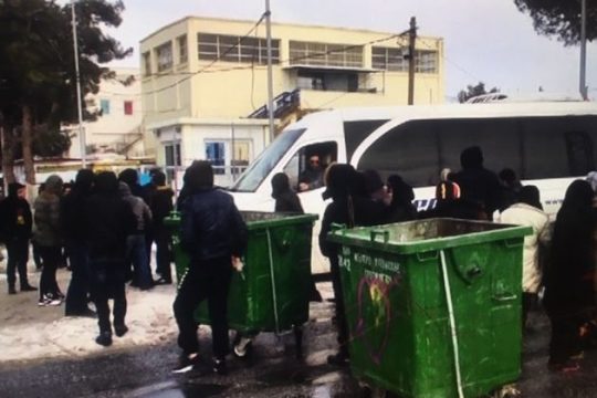 Ενταση στο Κέντρο Φιλοξενίας Διαβατών