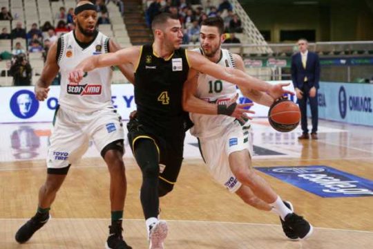 Συνεχίζει αήττητος και χωρίς Λάσμε ο Παναθηναϊκός