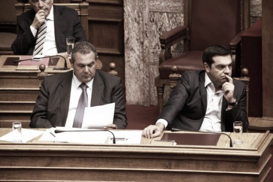 Μ-Λ ΚΚΕ: Ο Τσίπρας και η στήριξη των ξένων αφεντικών του