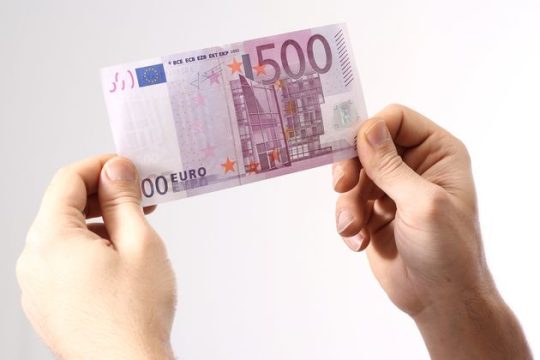 «Τελειώνουν» τα 500ευρα