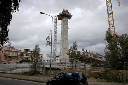Εργατικό δυστύχημα στο υπό κατασκευή γήπεδο της ΑΕΚ