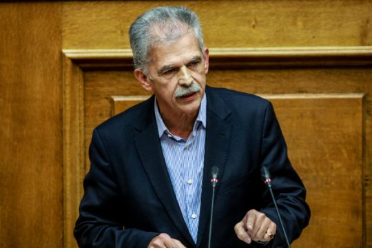 Δανέλλης προς Ποτάμι: «Μην κάνετε ούτε το έγκλημα ούτε το λάθος»
