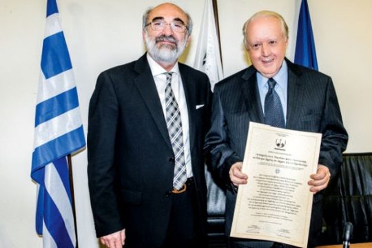 Επίτιμος Δημότης Αλεξανδρούπολης o Νίκος Δασκαλαντωνάκης