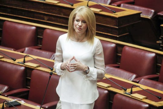 Εμπρηστική επίθεση στο σπίτι της Τζάκρη